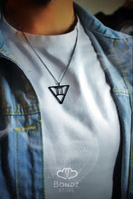 Load image into Gallery viewer, ❥ Triangle Necklace