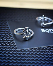 Load image into Gallery viewer, ❥ Silver Charm Ring

